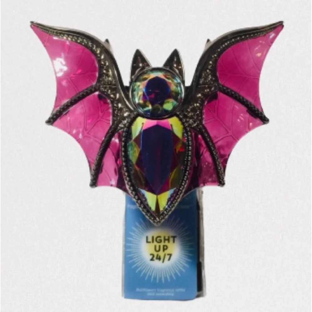 Bejeweled Bat Nightlight Wallflowers Fragrance Plug